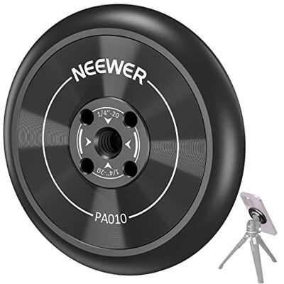 NEEWER Magnetische statiefhouder voor mobiele telefoon, 1/4 inch gaten adapter compatibel met iPhone MagSafe Selfie Stick voor 15 Pro Max 15 Plus 14 13 12 Pro Max Mini telefoonhouder NEEWER Magnetische statiefhouder voor mobiele telefoon, 1/4 inch gaten adapter compatibel met iPhone MagSafe Selfie Stick voor 15 Pro Max 15 Plus 14 13 12 Pro Max Mini telefoonhouder
