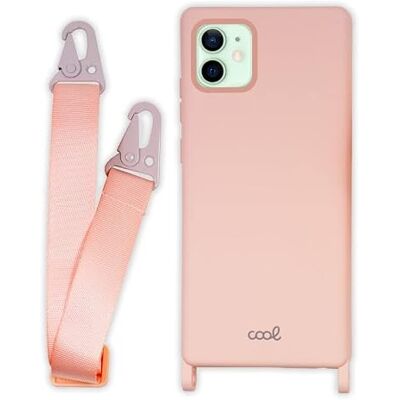 Cool beschermhoes voor iPhone 12/12 Pro Band roze Cool beschermhoes voor iPhone 12/12 Pro Band roze