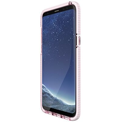 tech21 TECH 21 Evo Check materiaal FlexShock Roze/White voor Samsung S8 Plus tech21 TECH 21 Evo Check materiaal FlexShock Roze/White voor Samsung S8 Plus