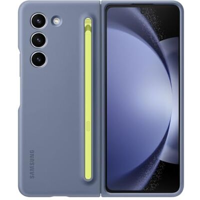 Samsung - Galaxy Z Fold5 - S Pen Hoes - Blauw - Case Samsung - Galaxy Z Fold5 - S Pen Hoes - Blauw - Case