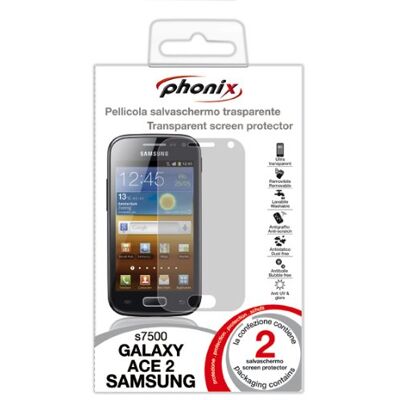 Phonix S7500SP2 schermbeschermer voor Samsung S7500 Galaxy Ace Plus (2 stuks) Phonix S7500SP2 schermbeschermer voor Samsung S7500 Galaxy Ace Plus (2 stuks)