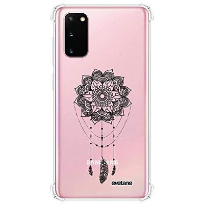 Evetane Beschermhoes van siliconen, compatibel met Samsung Galaxy S20, zachte en versterkte bescherming, schokbestendige hoeken, dun en transparant, bescherming aan de achterkant, tattoo Evetane Beschermhoes van siliconen, compatibel met Samsung Galaxy S20, zachte en versterkte bescherming, schokbestendige hoeken, dun en transparant, bescherming aan de achterkant, tattoo