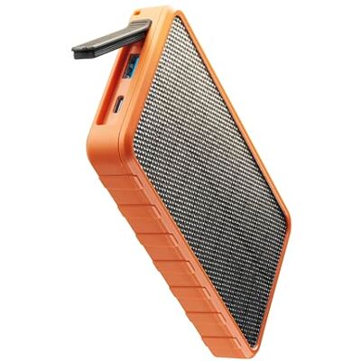 Cellular Line Powerbank op zonne-energie Draagbare oplader met ETFE 1,5 W zonnepaneel Capaciteit 10.000 mAh Water- en stofdicht USB-C Power Delivery 20 W Oranje Cellular Line Powerbank op zonne-energie Draagbare oplader met ETFE 1,5 W zonnepaneel Capaciteit 10.000 mAh Water- en stofdicht USB-C Power Delivery 20 W Oranje