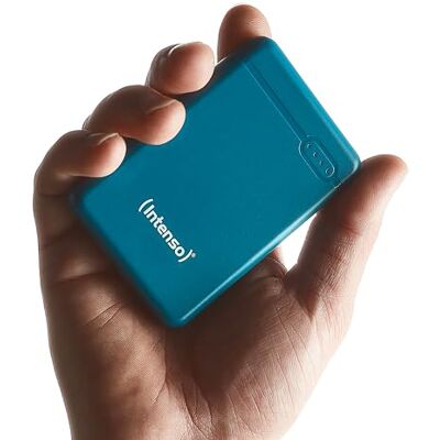 Intenso 7313527 Powerbank XS 5000, externe oplader (5000mAh, geschikt voor smartphone/tablet PC/MP3-speler/digitale camera) petrol Intenso 7313527 Powerbank XS 5000, externe oplader (5000mAh, geschikt voor smartphone/tablet PC/MP3-speler/digitale camera) petrol