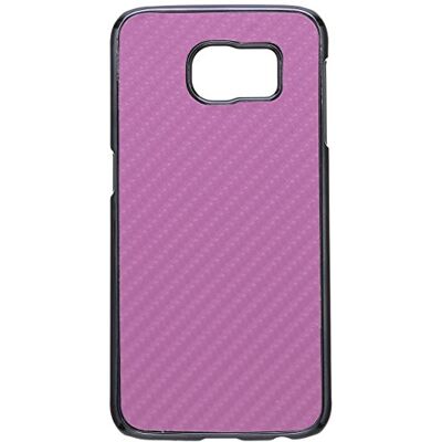 Puig LD Case A000110 beschermhoes voor Samsung Galaxy S6 G920, carbon-look, roze Puig LD Case A000110 beschermhoes voor Samsung Galaxy S6 G920, carbon-look, roze