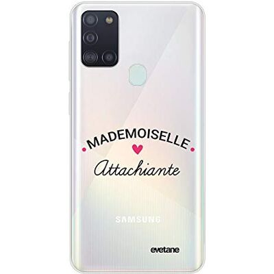 Evetane Siliconen hoesje compatibel met Samsung Galaxy A21S Volledige bescherming 360, dun en transparant Voor en achter Hoge sterkte Transparant Evetane Siliconen hoesje compatibel met Samsung Galaxy A21S Volledige bescherming 360, dun en transparant Voor en achter Hoge sterkte Transparant