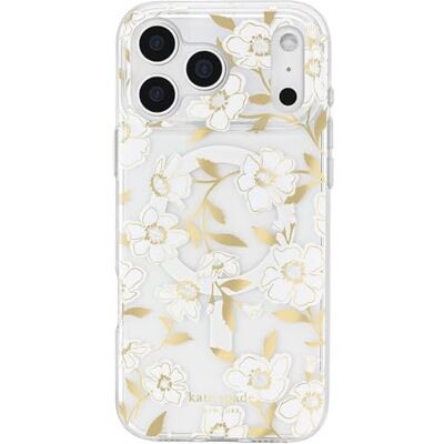 kate spade new york iPhone 17 Pro Max hoesje compatibel met MagSafe Designer telefoonhoes Sunshine Floral Gems kate spade new york iPhone 17 Pro Max hoesje compatibel met MagSafe Designer telefoonhoes Sunshine Floral Gems