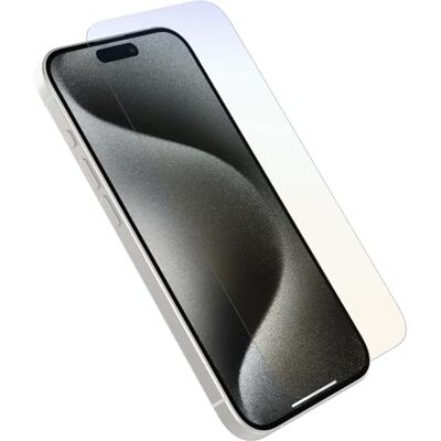 Otterbox Premium Pro Blue Light glazen schermbeschermer voor iPhone 15 Pro Gehard glas, superieure krasbescherming, overleeft vallen tot 1,8 meter, Zonder Verpakking Otterbox Premium Pro Blue Light glazen schermbeschermer voor iPhone 15 Pro Gehard glas, superieure krasbescherming, overleeft vallen tot 1,8 meter, Zonder Verpakking