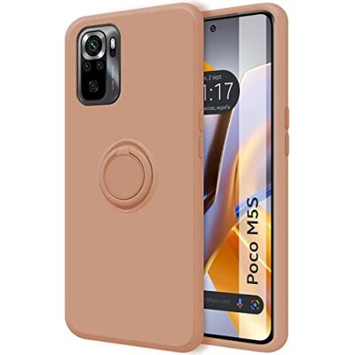 TUMUNDOSMARTPHONE Roze Siliconen Xiaomi Poco M5S Telefoonhoesje TUMUNDOSMARTPHONE Roze Siliconen Xiaomi Poco M5S Telefoonhoesje