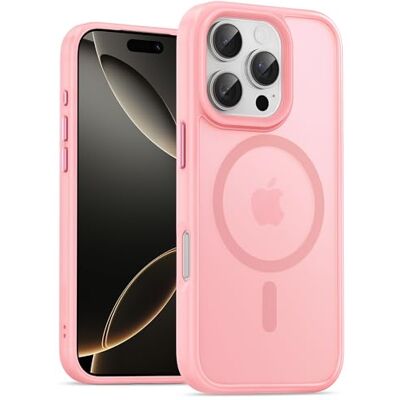 UNBREAKcable Magnetisch hoesje voor iPhone 16 Pro Max 6,9 inch, compatibel met MagSafe, volledige camerabescherming, ingebouwde magnetische ring, valbescherming, schokbestendig, slank telefoonhoesje UNBREAKcable Magnetisch hoesje voor iPhone 16 Pro Max 6,9 inch, compatibel met MagSafe, volledige camerabescherming, ingebouwde magnetische ring, valbescherming, schokbestendig, slank telefoonhoesje
