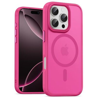 UNBREAKcable Magnetisch hoesje voor iPhone 16 Pro Max 6,9 inch, compatibel met MagSafe, volledige camerabescherming, ingebouwde magnetische ring, valbescherming, schokbestendig, slank telefoonhoesje UNBREAKcable Magnetisch hoesje voor iPhone 16 Pro Max 6,9 inch, compatibel met MagSafe, volledige camerabescherming, ingebouwde magnetische ring, valbescherming, schokbestendig, slank telefoonhoesje