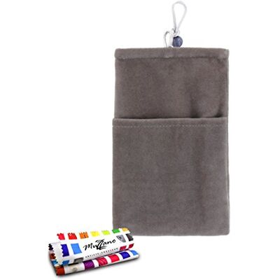 MUZZANO Originele Cocoon Pouch voor Sony Xperia Arc HD Grijs MUZZANO Originele Cocoon Pouch voor Sony Xperia Arc HD Grijs