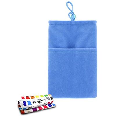MUZZANO Originele Cocoon Pouch voor LG Optimus L3 Blauw MUZZANO Originele Cocoon Pouch voor LG Optimus L3 Blauw