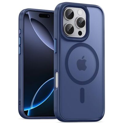 UNBREAKcable Magnetisch hoesje voor iPhone 16 Pro Max 6,9 inch, compatibel met MagSafe, volledige camerabescherming, ingebouwde magnetische ring, valbescherming, schokbestendig, slank telefoonhoesje UNBREAKcable Magnetisch hoesje voor iPhone 16 Pro Max 6,9 inch, compatibel met MagSafe, volledige camerabescherming, ingebouwde magnetische ring, valbescherming, schokbestendig, slank telefoonhoesje