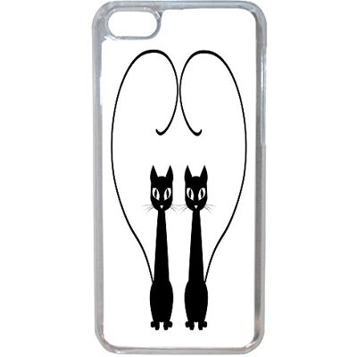 Lapinette beschermhoes harde schaal kat Duo Apple iPhone 7 Plus Lapinette beschermhoes harde schaal kat Duo Apple iPhone 7 Plus