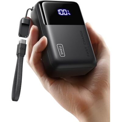 INIU 100W Power Bank, Kleinste 25000mAh Draagbare Laptopoplader Pro USB-C Sneloplader voor MacBook Pro, Steam Deck, iPad Pro, iPhone 18 17 16 Samsung S26 etc INIU 100W Power Bank, Kleinste 25000mAh Draagbare Laptopoplader Pro USB-C Sneloplader voor MacBook Pro, Steam Deck, iPad Pro, iPhone 18 17 16 Samsung S26 etc