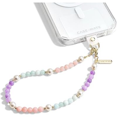 Case-Mate Telefoonbedel met parels en goud Afneembare anti-diefstal band Handsfree iPhone polsband voor dames telefoonketting polsbandje voor Galaxy, Google Pixel en meer Sugar Rush Case-Mate Telefoonbedel met parels en goud Afneembare anti-diefstal band Handsfree iPhone polsband voor dames telefoonketting polsbandje voor Galaxy, Google Pixel en meer Sugar Rush