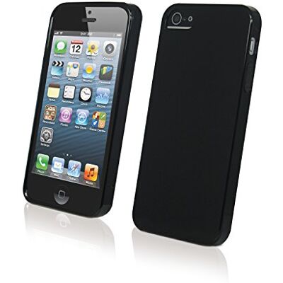 Apple Muvit TPU achterkant voor iPhone 5 zwart Apple Muvit TPU achterkant voor iPhone 5 zwart