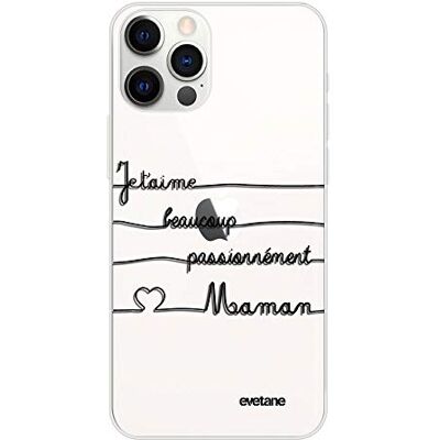 Evetane Beschermhoes voor iPhone 12/12 Pro, Maman Un Pas beaucoup Evetane Beschermhoes voor iPhone 12/12 Pro, Maman Un Pas beaucoup