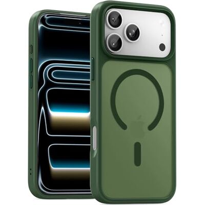 UNBREAKcable Magnetisch hoesje voor iPhone 17 Pro 6,3 inch, compatibel met MagSafe, volledige camerabescherming, ingebouwde magnetische ring, valbescherming, schokbestendig, slank telefoonhoesje UNBREAKcable Magnetisch hoesje voor iPhone 17 Pro 6,3 inch, compatibel met MagSafe, volledige camerabescherming, ingebouwde magnetische ring, valbescherming, schokbestendig, slank telefoonhoesje