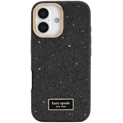 kate spade new york iPhone 17 Hoesje Compatibel met MagSafe Designer Telefoonhoes Crystal Pave Nightfall kate spade new york iPhone 17 Hoesje Compatibel met MagSafe Designer Telefoonhoes Crystal Pave Nightfall