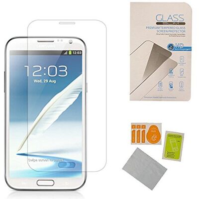 Pure Galaxy Note 2 Schermbeschermer - Duurzaam & Eenvoudig te Installeren Pure Galaxy Note 2 Schermbeschermer - Duurzaam & Eenvoudig te Installeren