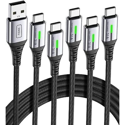 IniU Quick Charge 3.0 USB Kabel - USB Type: Mannelijk tot Mannelijk IniU Quick Charge 3.0 USB Kabel - USB Type: Mannelijk tot Mannelijk