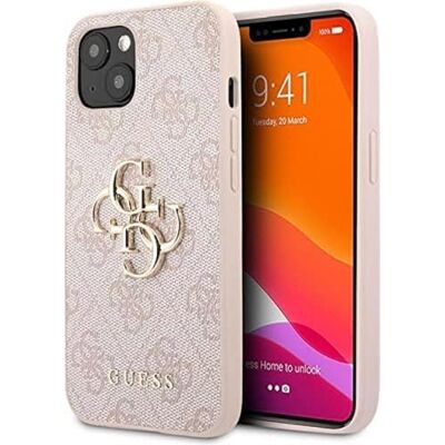 GUESS GUHCP13M4GMGPI beschermhoes voor iPhone 13, 15,5 cm (6,1 inch), Big Metal Logo GUESS GUHCP13M4GMGPI beschermhoes voor iPhone 13, 15,5 cm (6,1 inch), Big Metal Logo