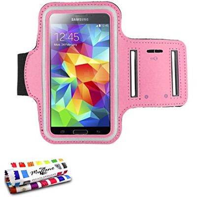 MUZZANO F2501984 beschermhoes voor Samsung I9500 / Galaxy S4, roze MUZZANO F2501984 beschermhoes voor Samsung I9500 / Galaxy S4, roze