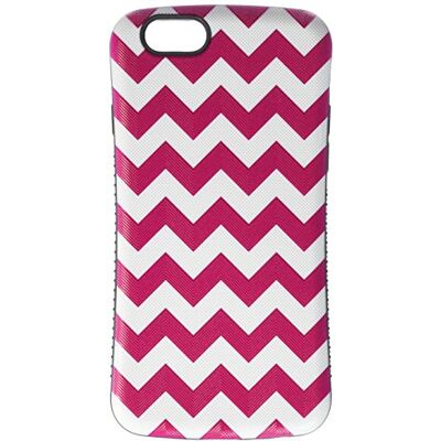 Puig LD A000702 Case Cover voor iPhone 6, motief psychedelic, roze/wit Puig LD A000702 Case Cover voor iPhone 6, motief psychedelic, roze/wit