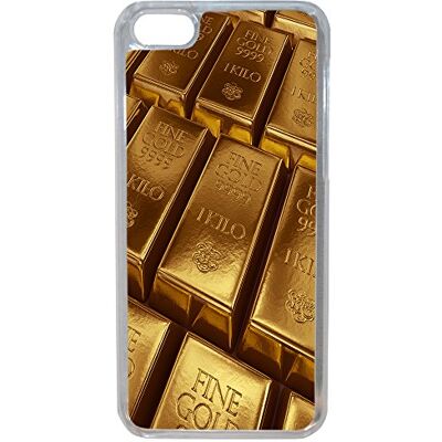 Lapinette beschermhoes harde schaal barren d goud Apple iPhone 7 Plus Lapinette beschermhoes harde schaal barren d goud Apple iPhone 7 Plus