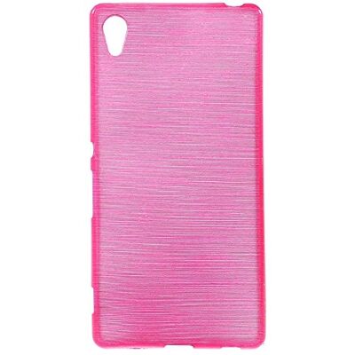 Puig A000322 LD Case Back Cover geborsteld voor Sony Xperia Z4, roze Puig A000322 LD Case Back Cover geborsteld voor Sony Xperia Z4, roze