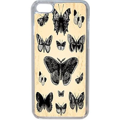 Lapinette Harde schaal voor Apple iPhone 7, vlinder, vintage Lapinette Harde schaal voor Apple iPhone 7, vlinder, vintage