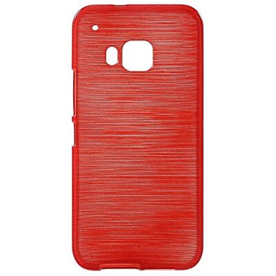 Puig LD A000361 Case beschermhoes/achterkant geborsteld M9 voor HTC One, rood Puig LD A000361 Case beschermhoes/achterkant geborsteld M9 voor HTC One, rood