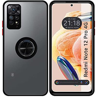 Xiaomi Redmi Note 12 Pro 4G Telefoonhoesje - Verstelbare Ring & Slank Xiaomi Redmi Note 12 Pro 4G Telefoonhoesje - Verstelbare Ring & Slank