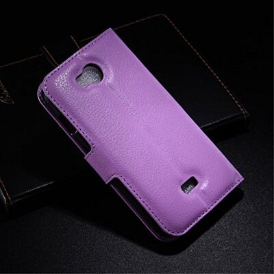 Puig LD Case A000175 hoes lederlook, met kaartsleuven voor Wiko Iggy, violet Puig LD Case A000175 hoes lederlook, met kaartsleuven voor Wiko Iggy, violet
