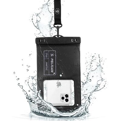 Pelican Marine IP68 waterdicht telefoonhoesje/hoesje (XL-maat) drijvend waterdicht telefoonhoesje voor iPhone 14 Pro Max/ 13 Pro Max/ 12 Pro Max/ 11/ S23 Ultra/Pixel 7 afneembaar sleutelkoord - Pelican Marine IP68 waterdicht telefoonhoesje/hoesje (XL-maat) drijvend waterdicht telefoonhoesje voor iPhone 14 Pro Max/ 13 Pro Max/ 12 Pro Max/ 11/ S23 Ultra/Pixel 7 afneembaar sleutelkoord -