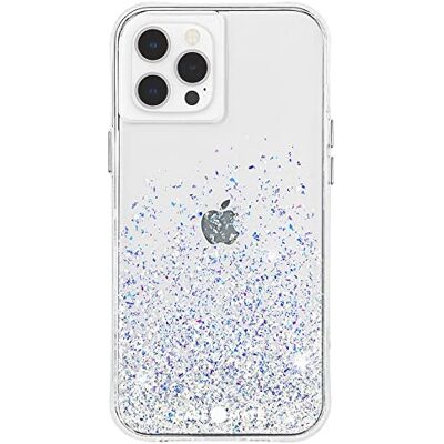 Case Mate Twinkle Ombre Hoesje iPhone 12 Pro Max - Blauw Transparant Case Mate Twinkle Ombre Hoesje iPhone 12 Pro Max - Blauw Transparant