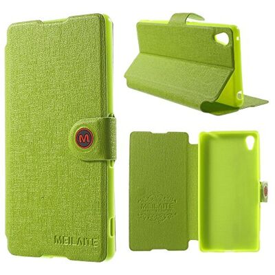 Puig LD A000332 Case beschermhoes met klapdeksel voor Sony Xperia Z4, groen Puig LD A000332 Case beschermhoes met klapdeksel voor Sony Xperia Z4, groen
