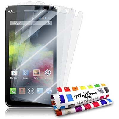 MUZZANO Ref 353905 screen protector, WIKO RAINBOW, transparant MUZZANO Ref 353905 screen protector, WIKO RAINBOW, transparant