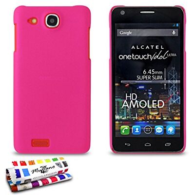 MUZZANO Original Le "Pearls" Rigid Case voor Alcatel One Touch Idol Ultra Hot Pink MUZZANO Original Le "Pearls" Rigid Case voor Alcatel One Touch Idol Ultra Hot Pink