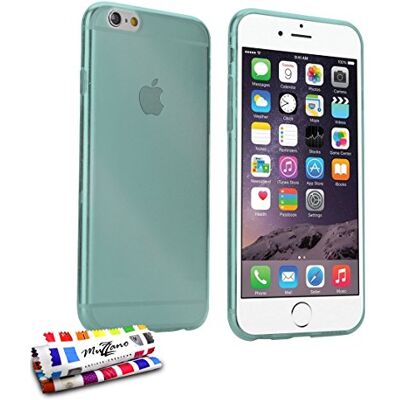 MUZZANO "Aquarelle" flexibele beschermhoes voor Apple iPhone 6 Plus, Blue Lagoon MUZZANO "Aquarelle" flexibele beschermhoes voor Apple iPhone 6 Plus, Blue Lagoon