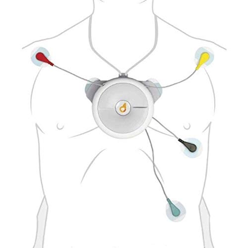 D.HEART D-Heart Professionele draagbare ECG-monitor   draagbare elektrocardiogram voor 8/12 elektrocardiogram voor patiënten en artsen   aansluiting met Bluetooth op iOS en Android (120 elektroden)