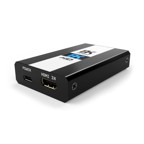 HDFury Dr. HDMI 8K EDID Manager, 40 GB/s, HDMI 2.1, HDMI-handshake-probleemoplossing, resolutie tot 8K 60Hz (4:4:4) of 4K 120Hz (4:4:4), zwart