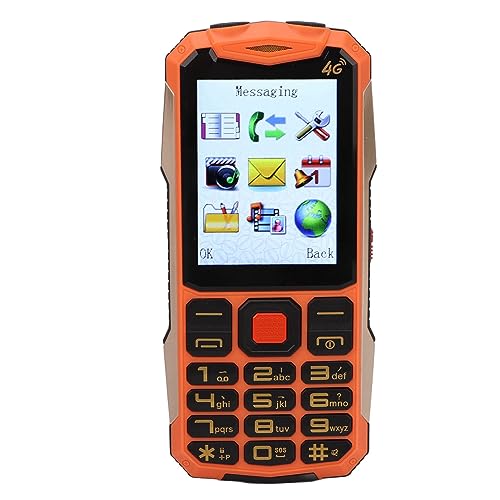 Topiky 2G Ontgrendelde Mobiele Telefoon voor Senioren, Telefoon met Grote Knoppen voor Senioren, Mobiele Telefoon 2,8 Inch HD-scherm, Dubbele SIM-slots, Luid Volume, 4800 MAh Batterij,