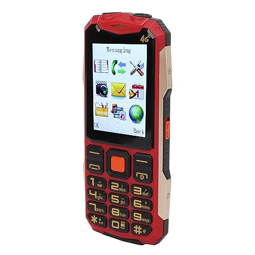 Topiky 2G Ontgrendelde Mobiele Telefoon voor Senioren, Telefoon met Grote Knoppen voor Senioren, Mobiele Telefoon 2,8 Inch HD-scherm, Dubbele SIM-slots, Luid Volume, 4800 MAh Batterij,