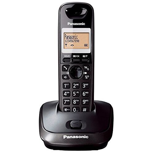 Panasonic Kx-Tg2511Fx telefoon dect-telefoon zwart beller-identificatie telefoon (dect-telefoon, handsfree, 50 vermeldingen, beller-identificatie, zwart)