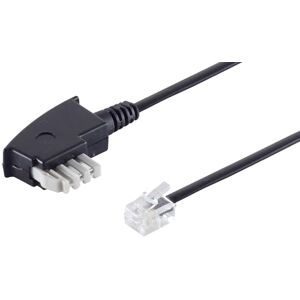 1aTTack.de 1x 3,0 m TAE-N naar RJ11 6/4 platte telefoonkabel, compatibel met Philips 1aTTack.de 1x 3,0 m TAE-N naar RJ11 6/4 platte telefoonkabel, compatibel met Philips