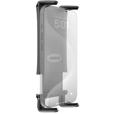 ARKON Telefoon- en middelgrote tablethouder voor iPhone X 8 7 6S Plus iPad Mini Galaxy S8 S7 Note 8 Retail zwart ARKON Telefoon- en middelgrote tablethouder voor iPhone X 8 7 6S Plus iPad Mini Galaxy S8 S7 Note 8 Retail zwart