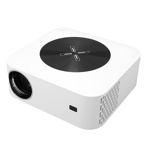 HEEPDD HD-miniprojector, Smart Home-projector 100-240V 2.4G 5G Dual-band Wifi (EU-stekker)